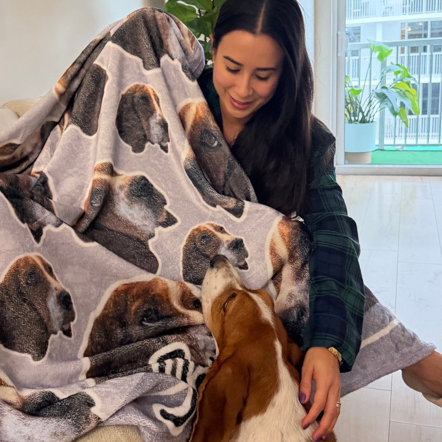 Custom Pet Blanket With Your Dog’s Photo – Ultra Soft & Personalized