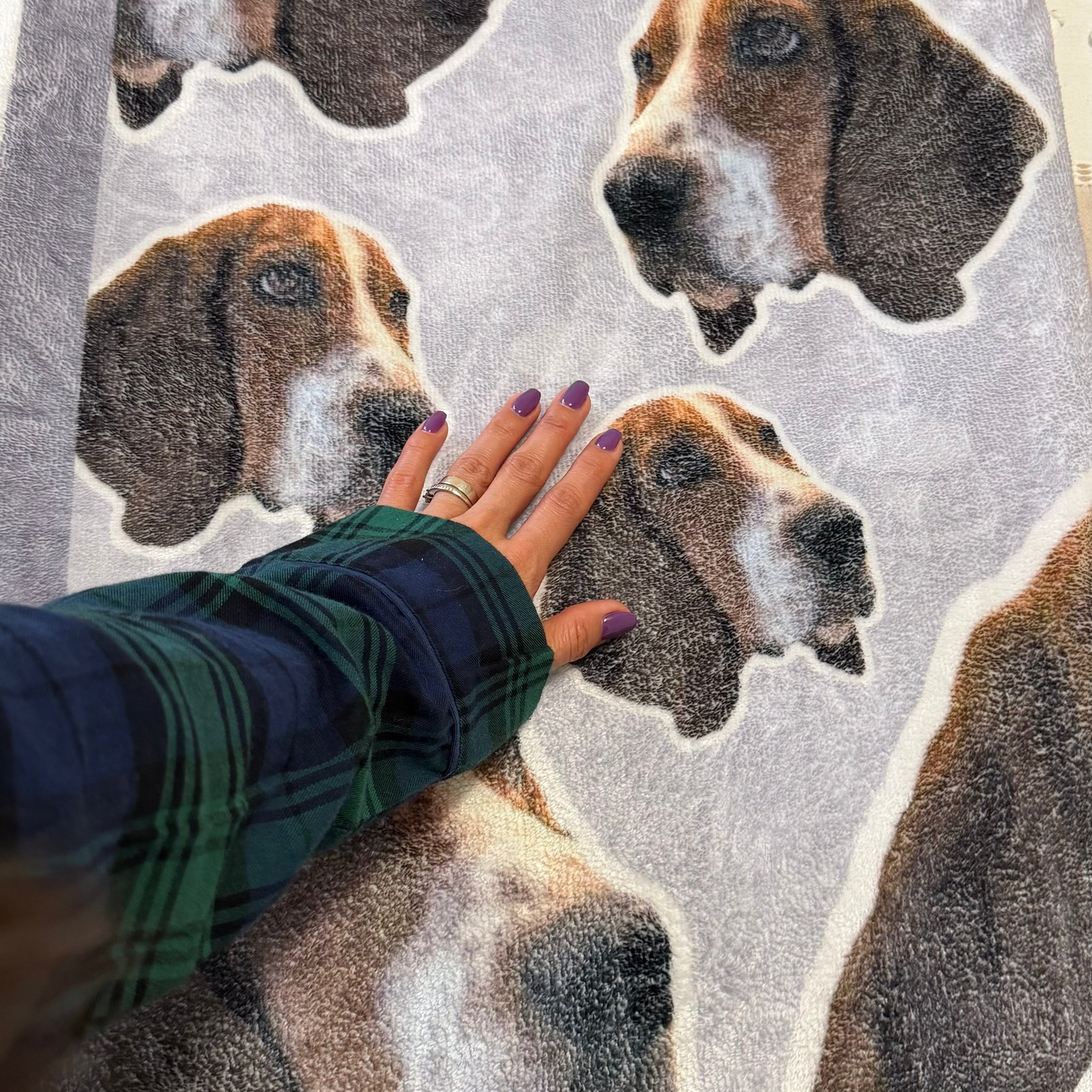 Custom Pet Blanket With Your Dog’s Photo – Ultra Soft & Personalized