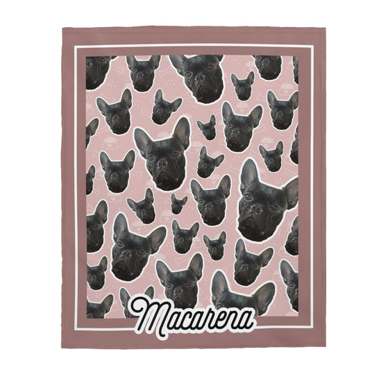 Custom Pet Blanket With Your Dog’s Photo – Ultra Soft & Personalized